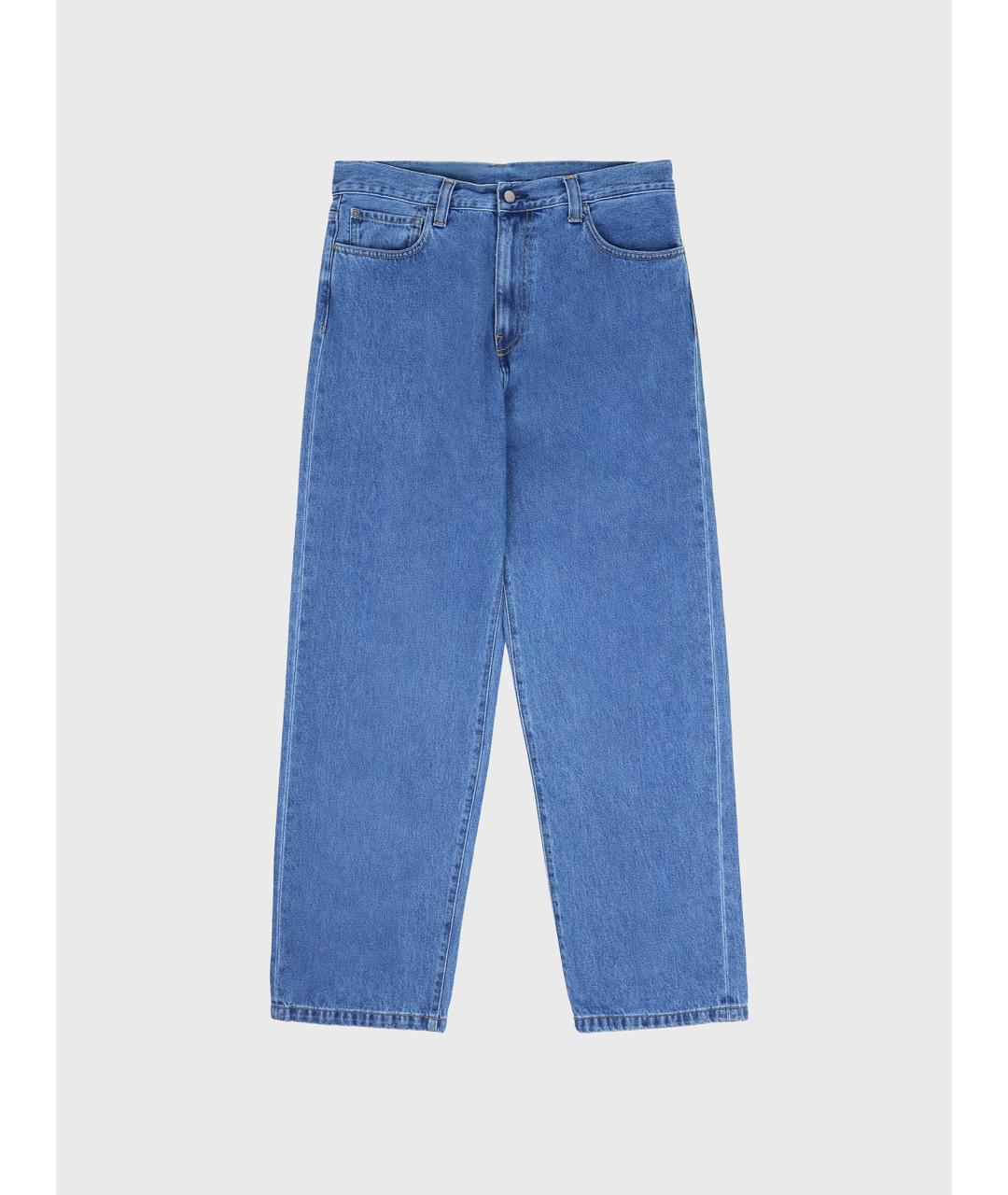 CARHARTT WIP Голубые хлопковые джинсы, фото 7