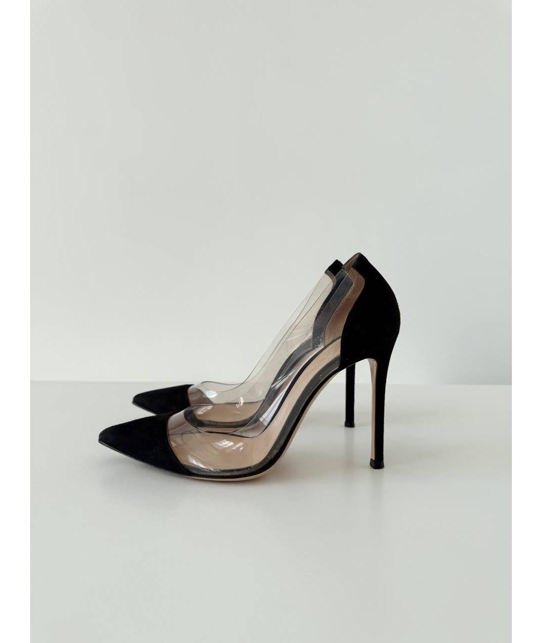 GIANVITO ROSSI Черные замшевые туфли, фото 9