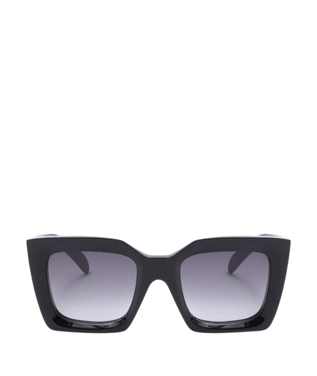 CELINE Черные пластиковые солнцезащитные очки, фото 1