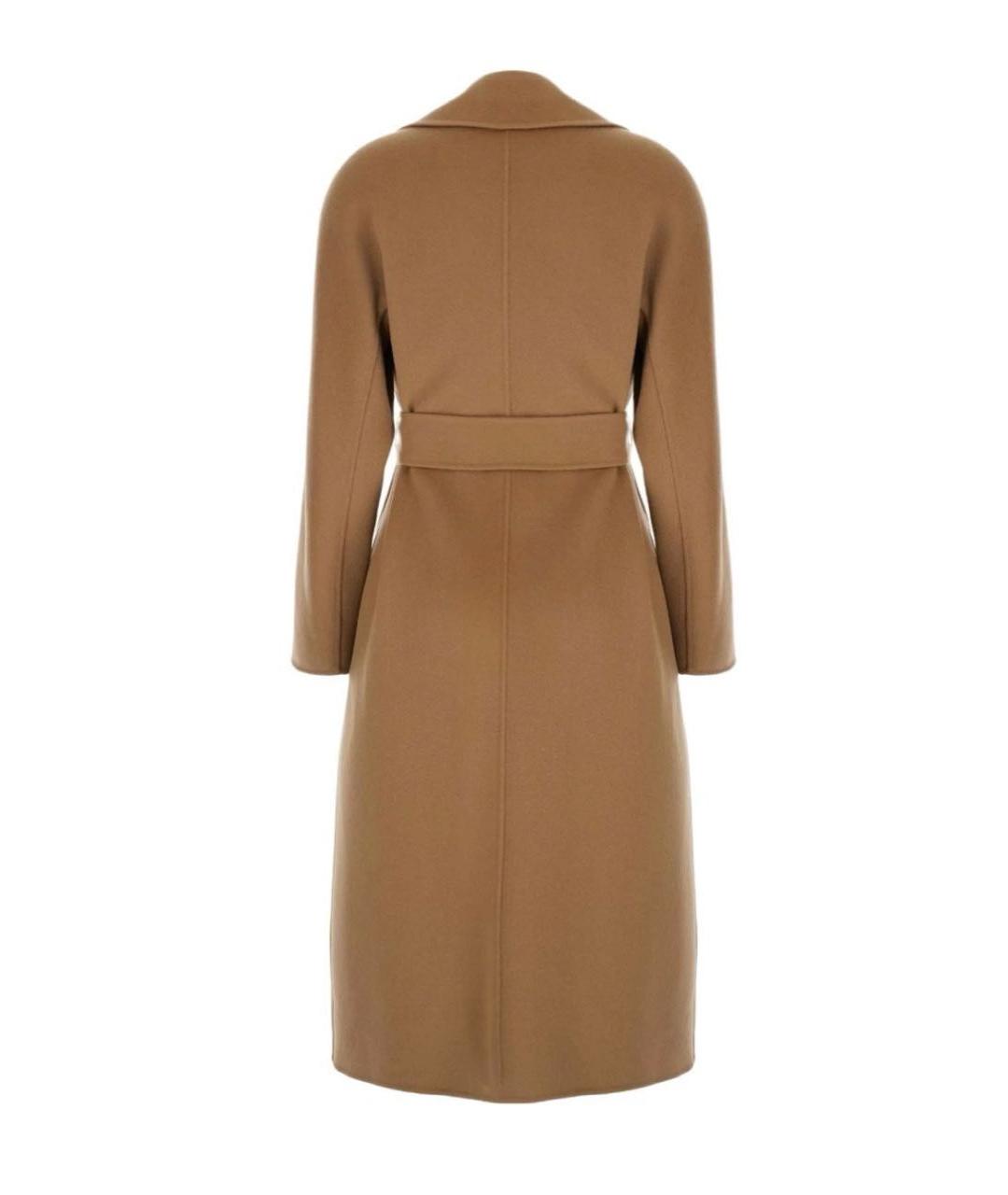 MAX MARA STUDIO Бежевое кашемировое пальто, фото 2