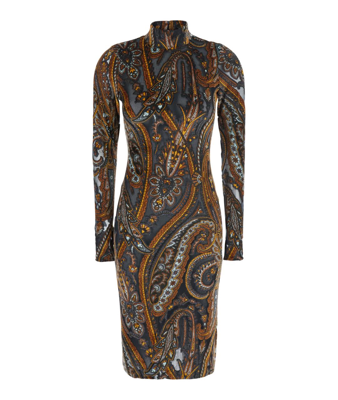 ETRO Мульти вискозное повседневное платье, фото 1