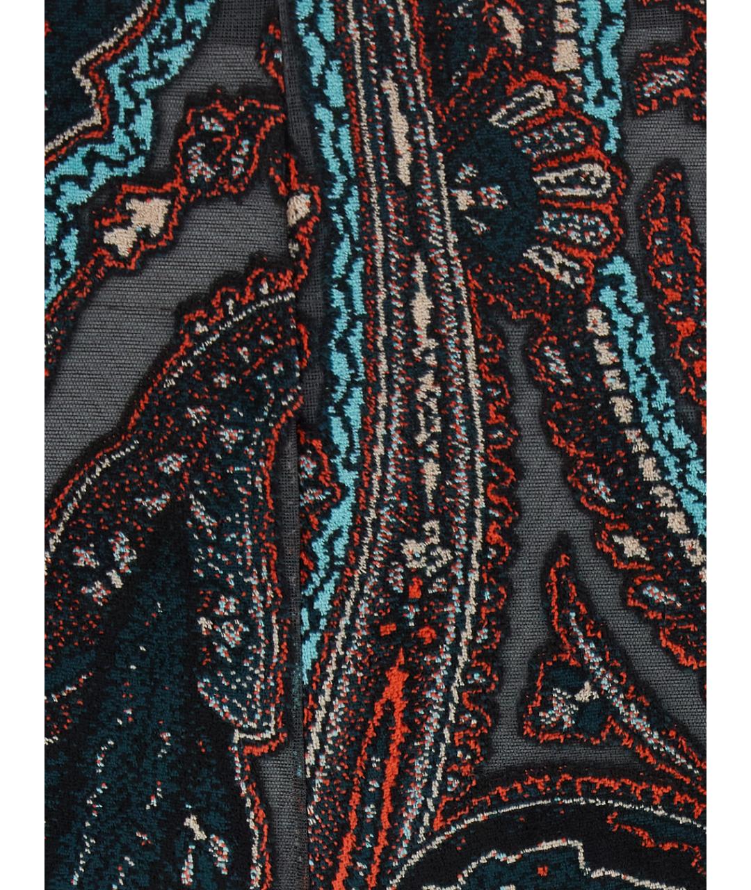 ETRO Мульти вискозные прямые брюки, фото 3