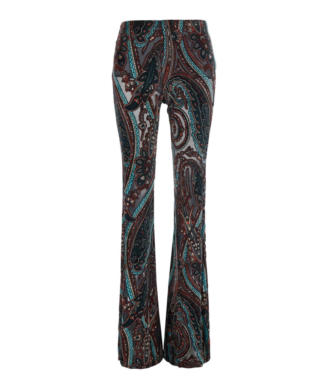 ETRO Мульти вискозные прямые брюки, фото 1