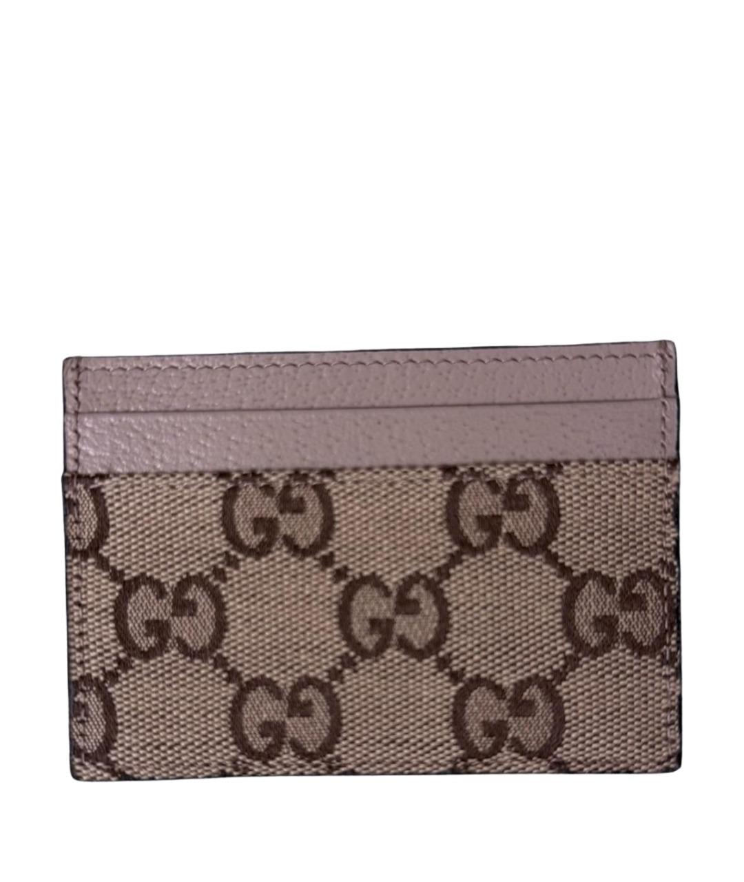 GUCCI Бежевый кардхолдер, фото 1