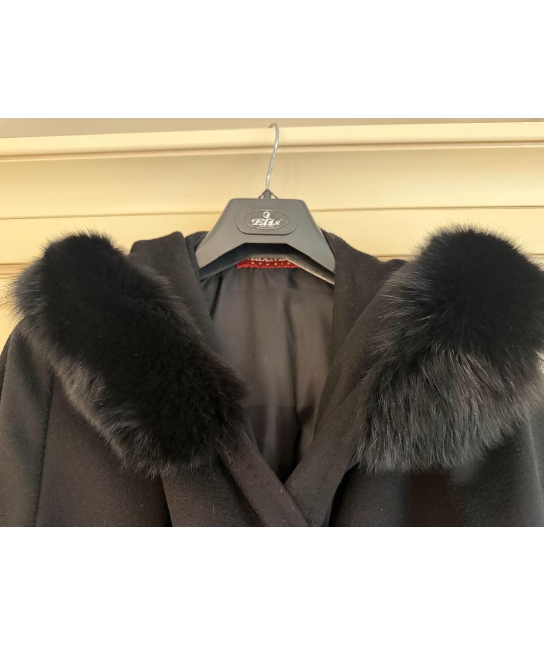'S MAX MARA Черный шерстяной джемпер / свитер, фото 3