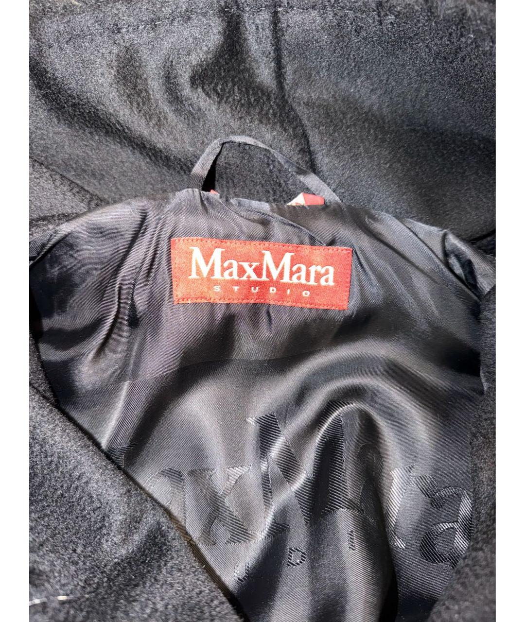 'S MAX MARA Черный шерстяной джемпер / свитер, фото 4