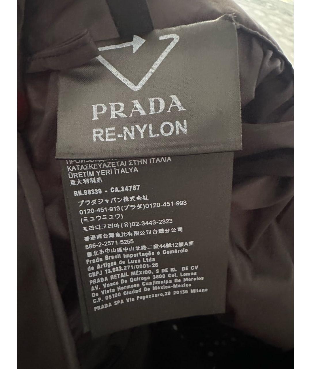 PRADA Черная юбка миди, фото 5