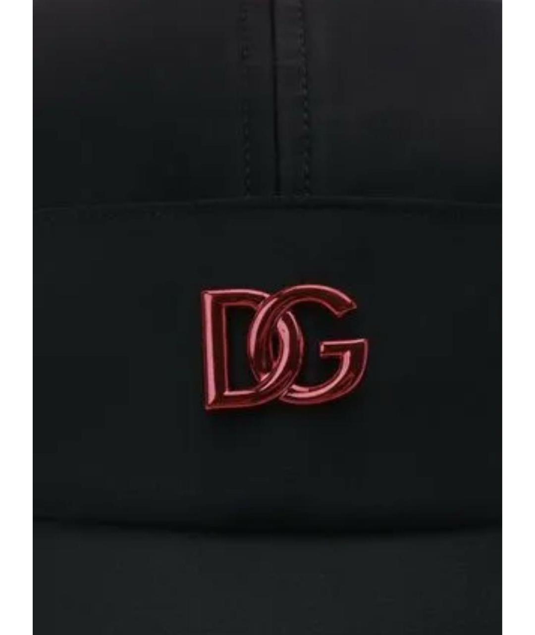 DOLCE&GABBANA Черная кепка/бейсболка, фото 4