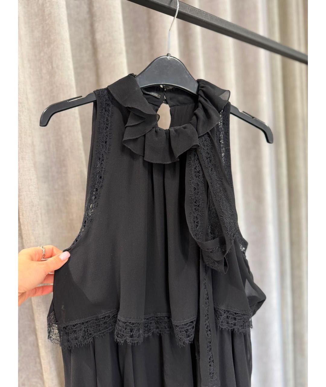ERMANNO SCERVINO Черное коктейльное платье, фото 2