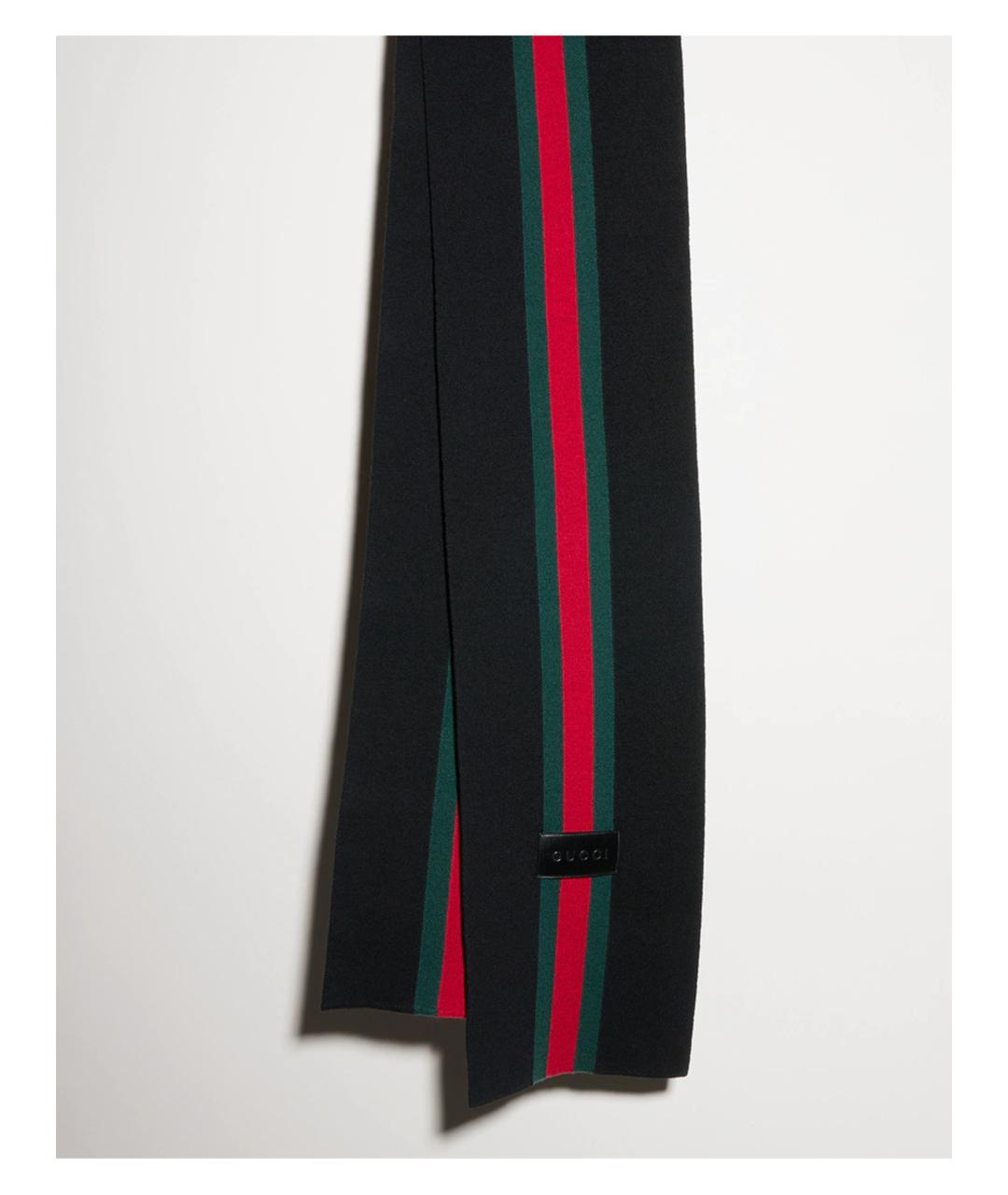 GUCCI Мульти шерстяной шарф, фото 3