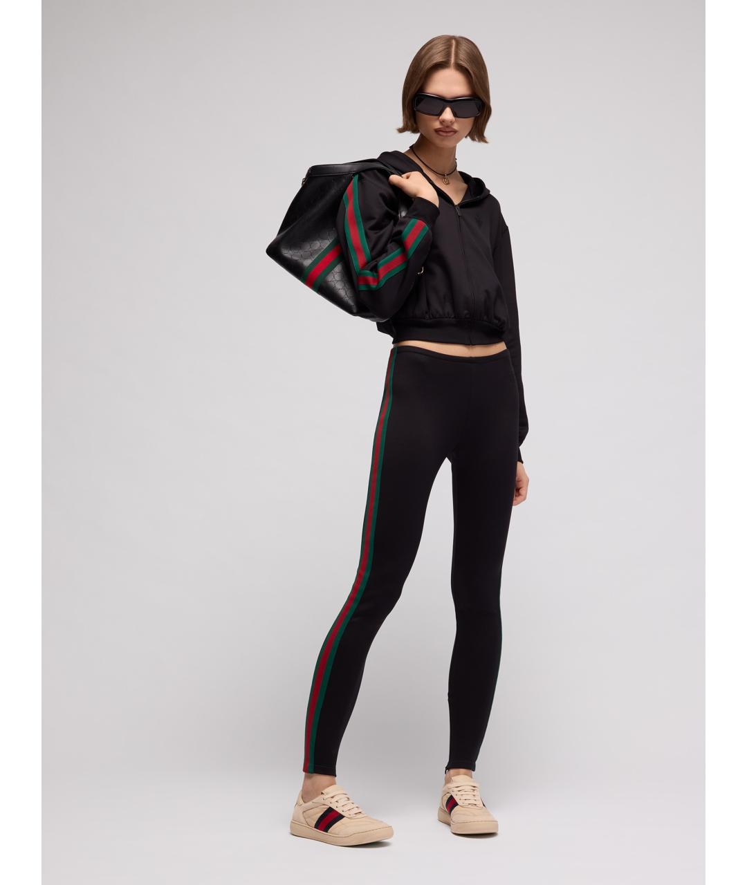 GUCCI Розовые текстильные кроссовки, фото 4