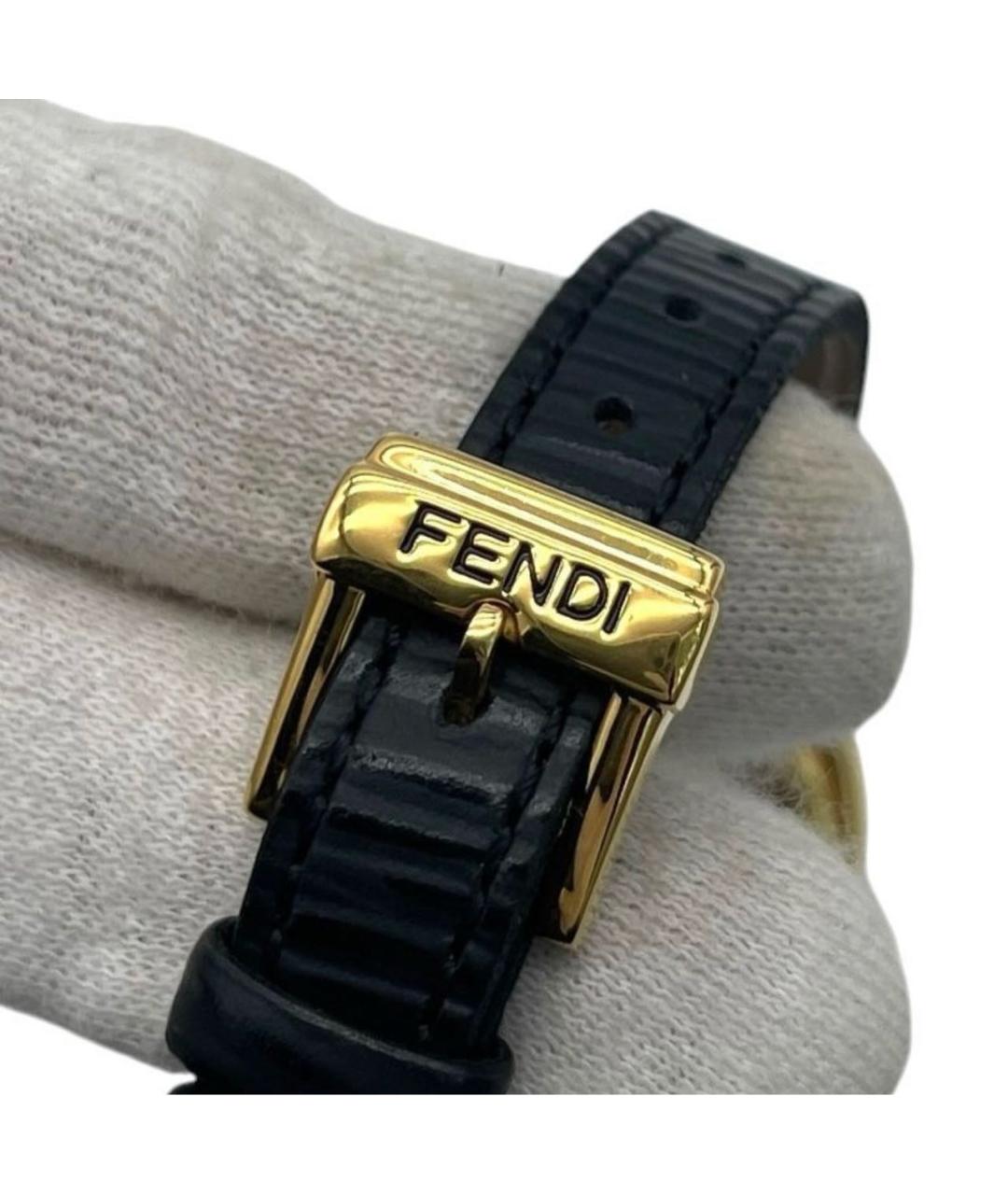 FENDI Черные часы, фото 8