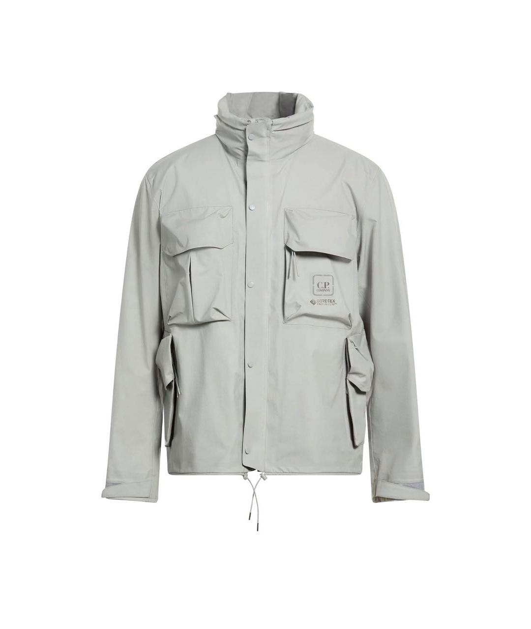 CP COMPANY Серая нейлоновая куртка, фото 6