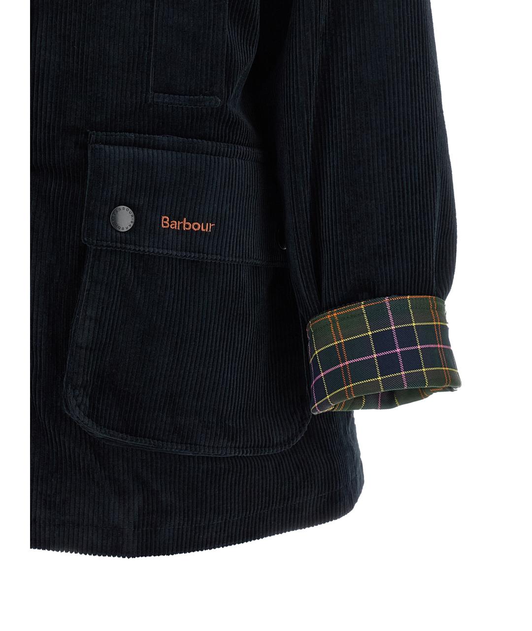 BARBOUR Синяя хлопковая куртка, фото 4