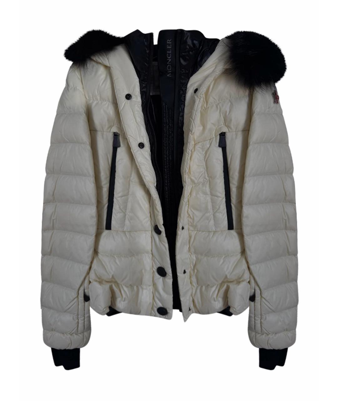 MONCLER GRENOBLE Бежевая полиамидовая куртка, фото 1