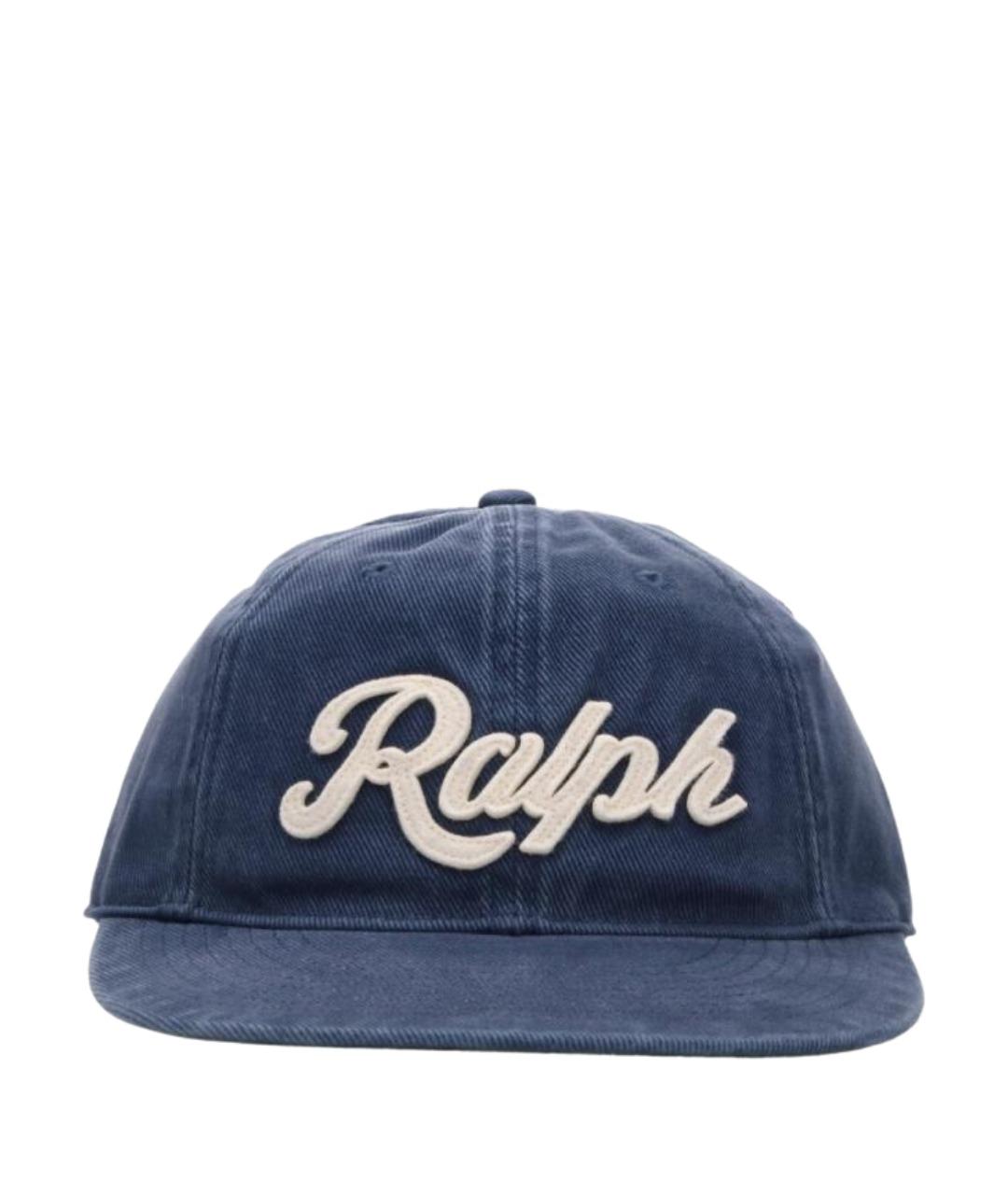 POLO RALPH LAUREN Синяя хлопковая кепка/бейсболка, фото 1