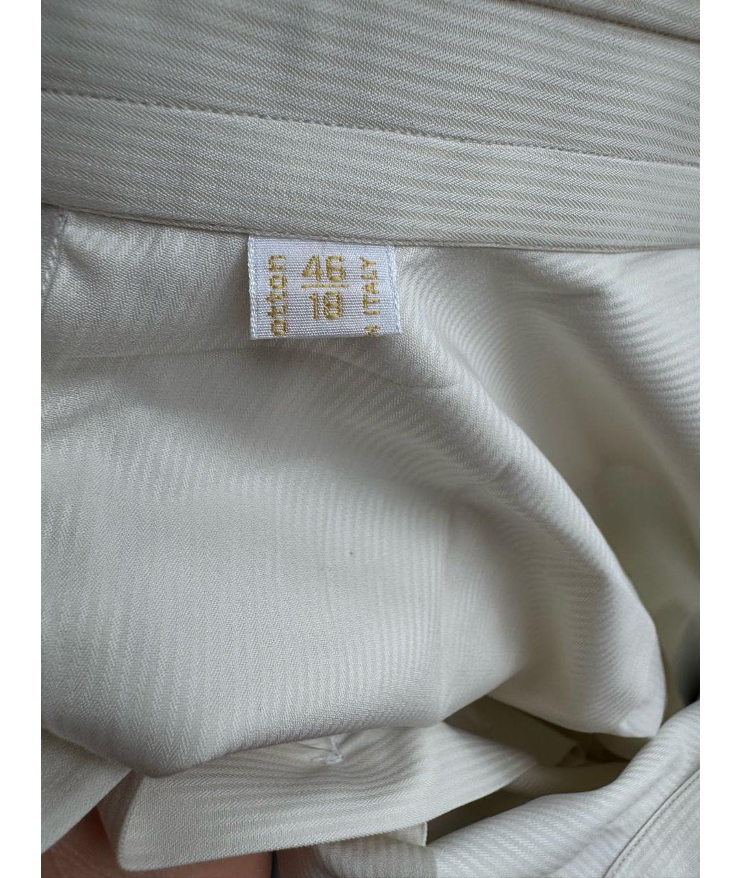 BRIONI Хлопковая классическая рубашка, фото 8
