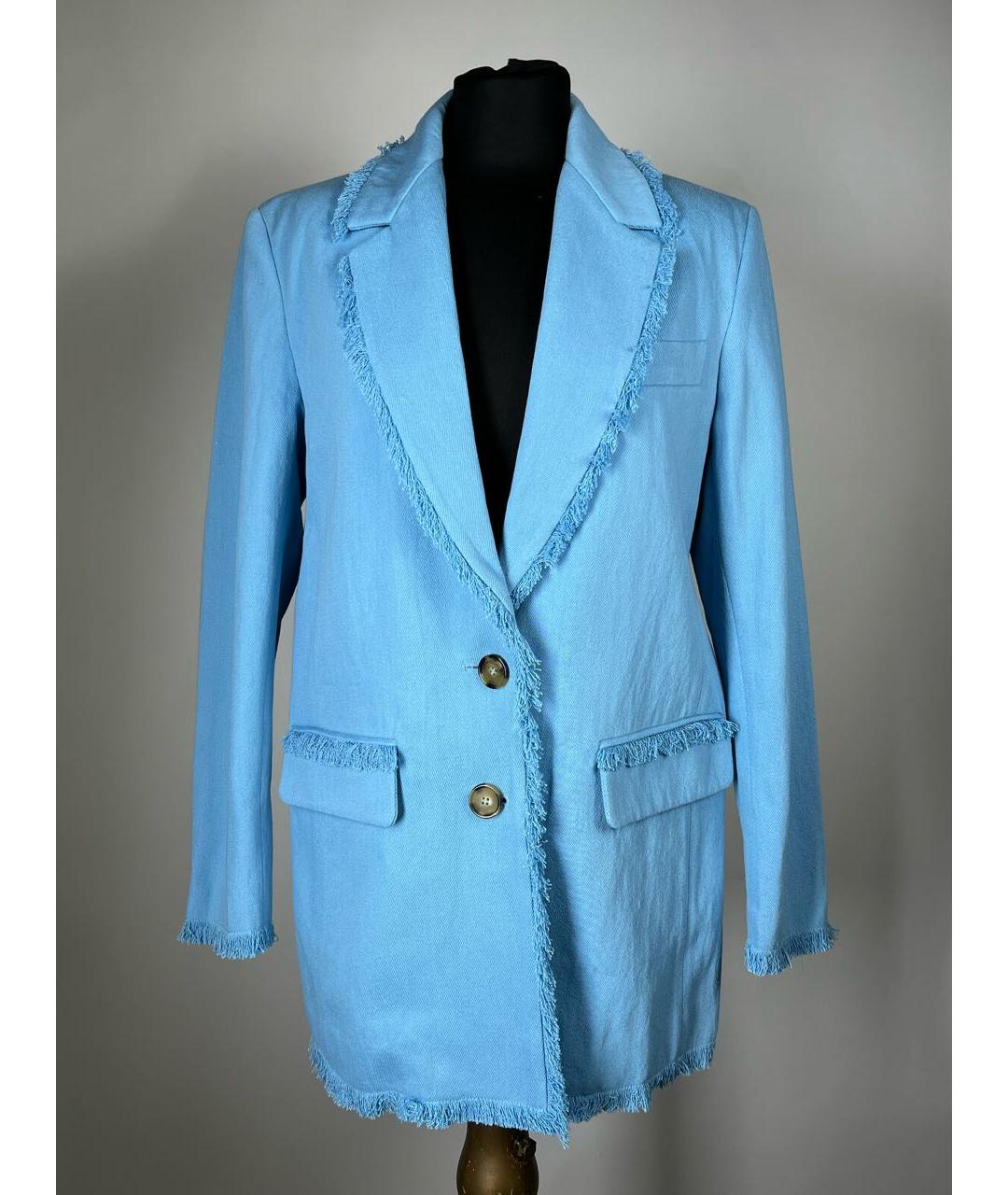 MSGM Голубой жакет/пиджак, фото 6