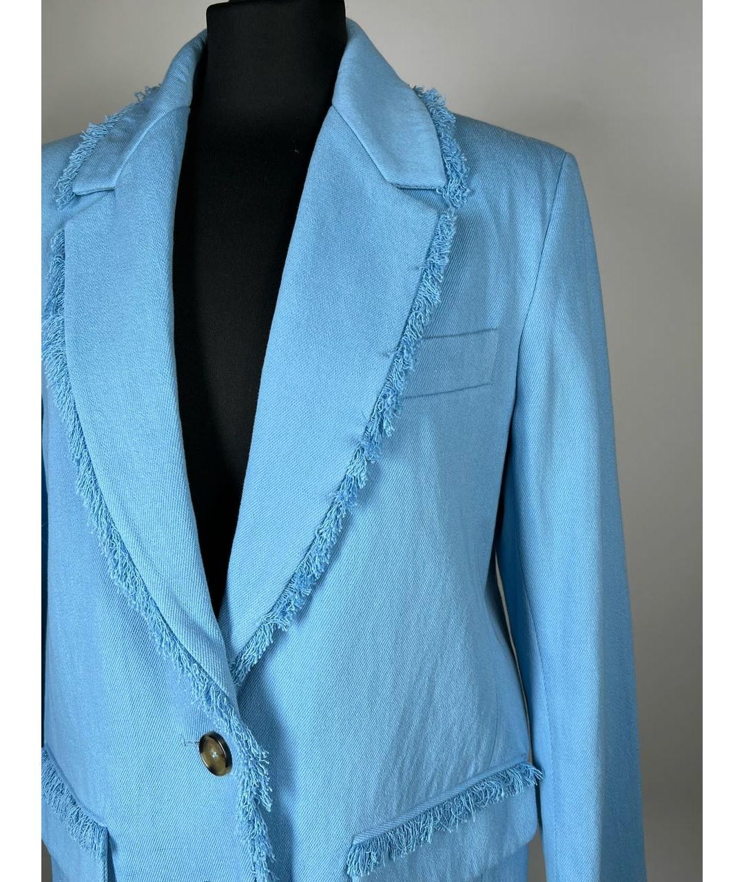 MSGM Голубой жакет/пиджак, фото 3