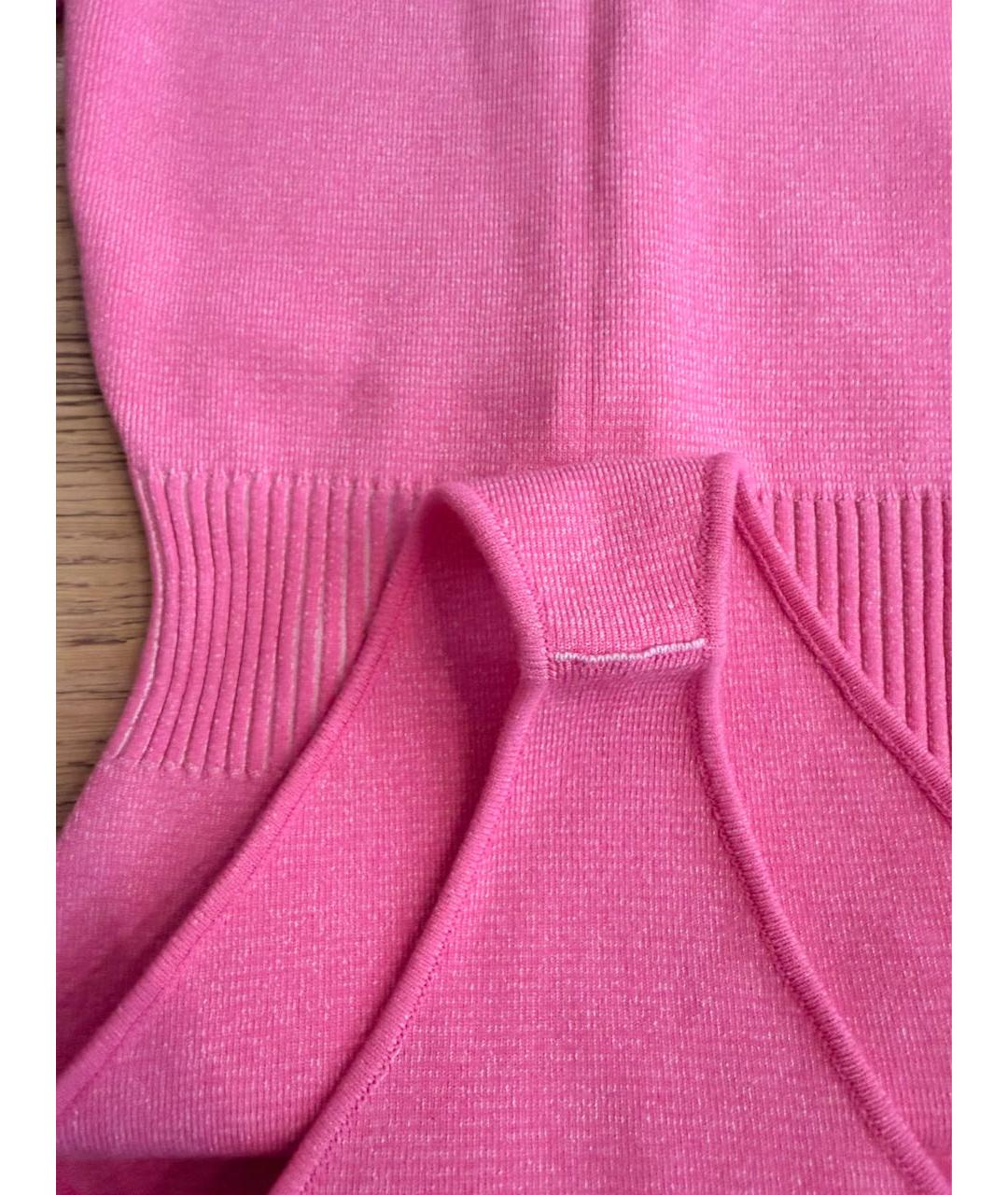 JACQUEMUS Фуксия вискозное боди, фото 4