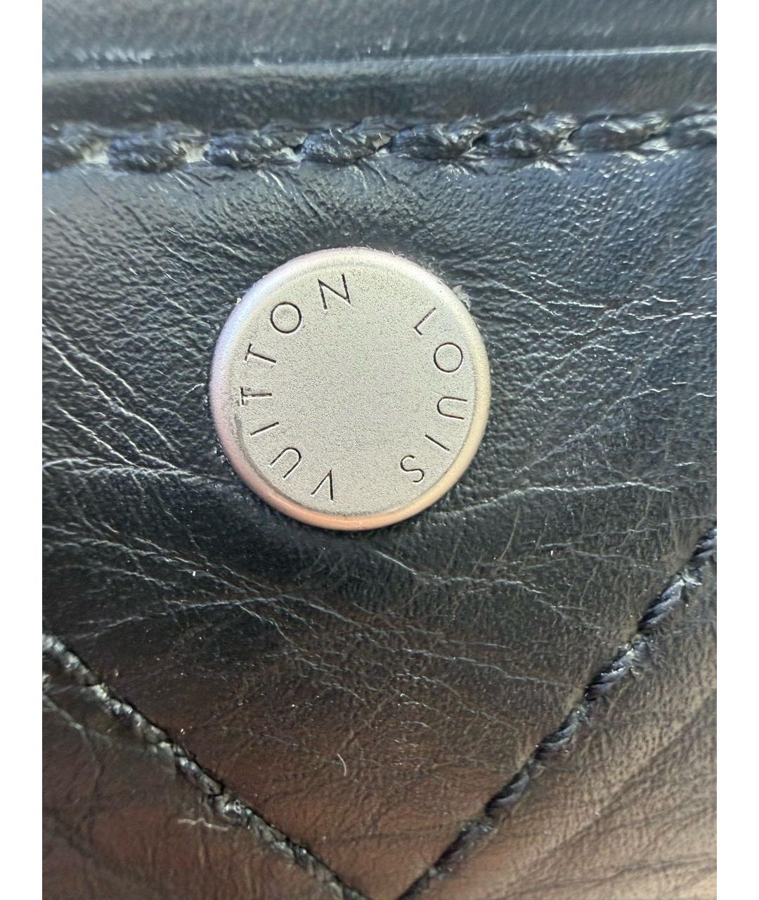 LOUIS VUITTON Синяя кожаная сумка на плечо, фото 5