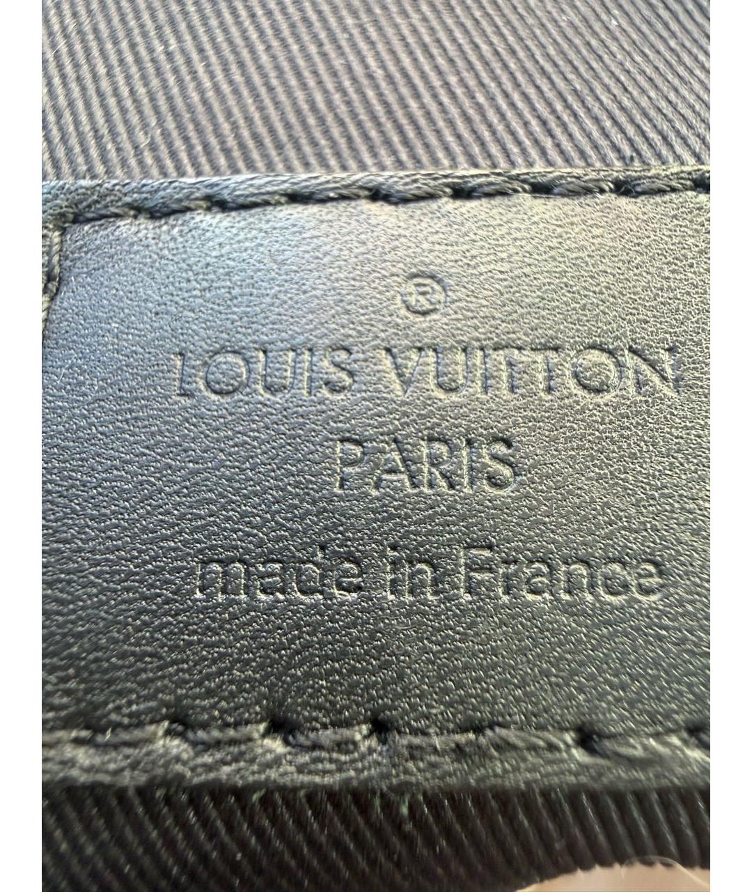 LOUIS VUITTON Синяя кожаная сумка на плечо, фото 6