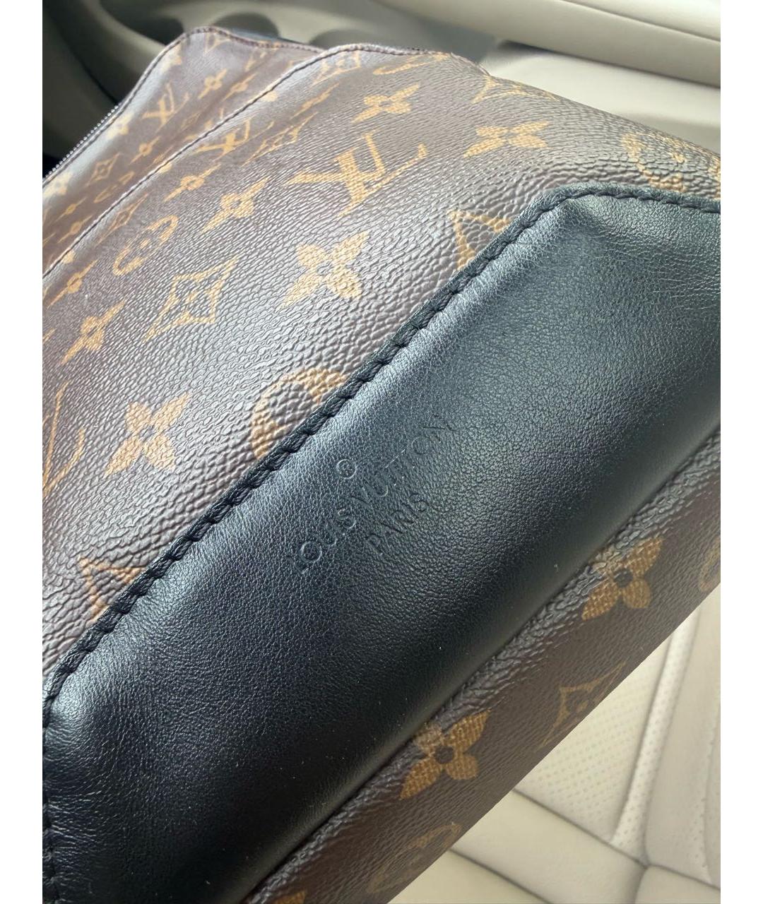 LOUIS VUITTON Коричневая сумка на плечо из канвы, фото 7