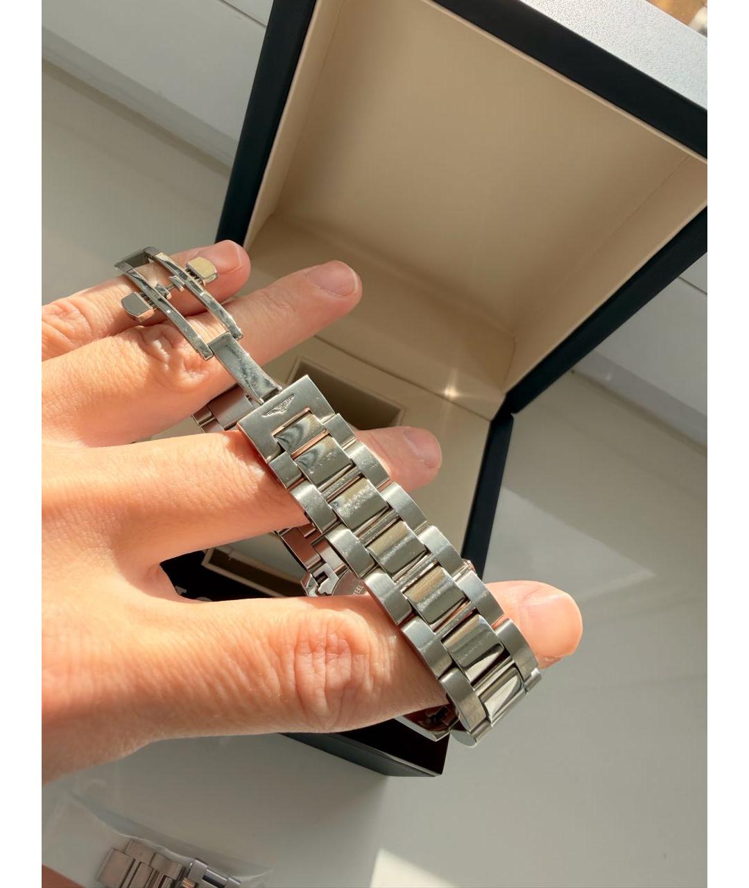 LONGINES Серые часы, фото 4