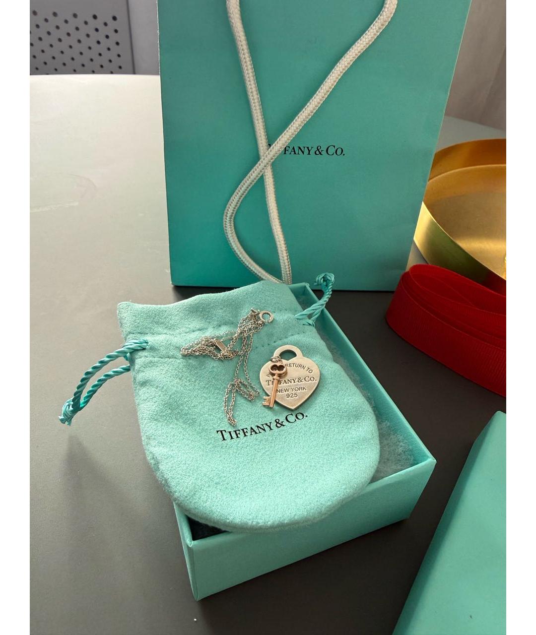 TIFFANY&CO Серебряное серебряное колье, фото 2