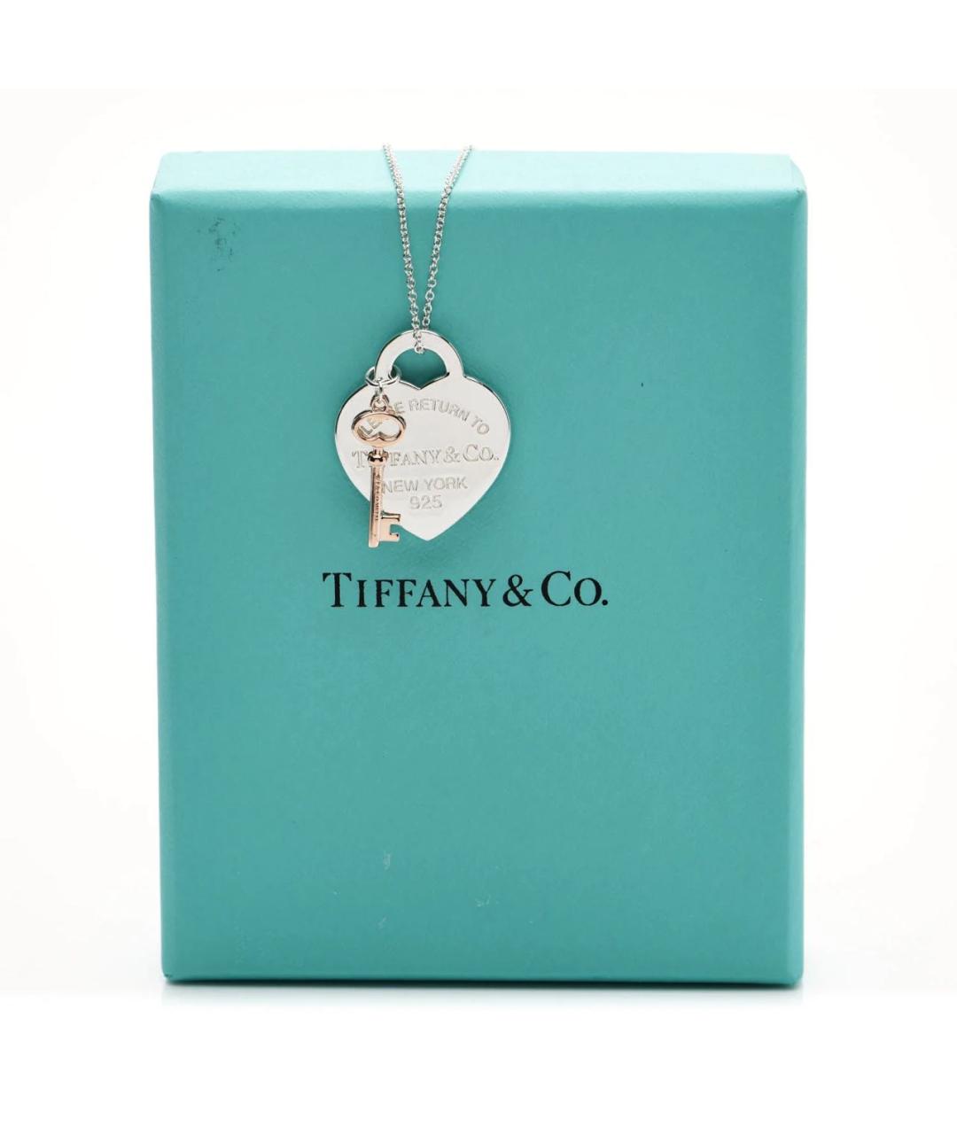 TIFFANY&CO Серебряное серебряное колье, фото 5