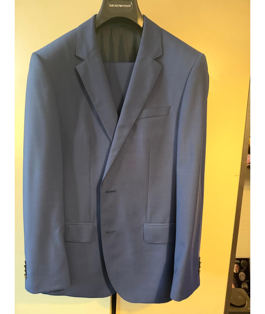 HUGO BOSS Синий классический костюм, фото 5