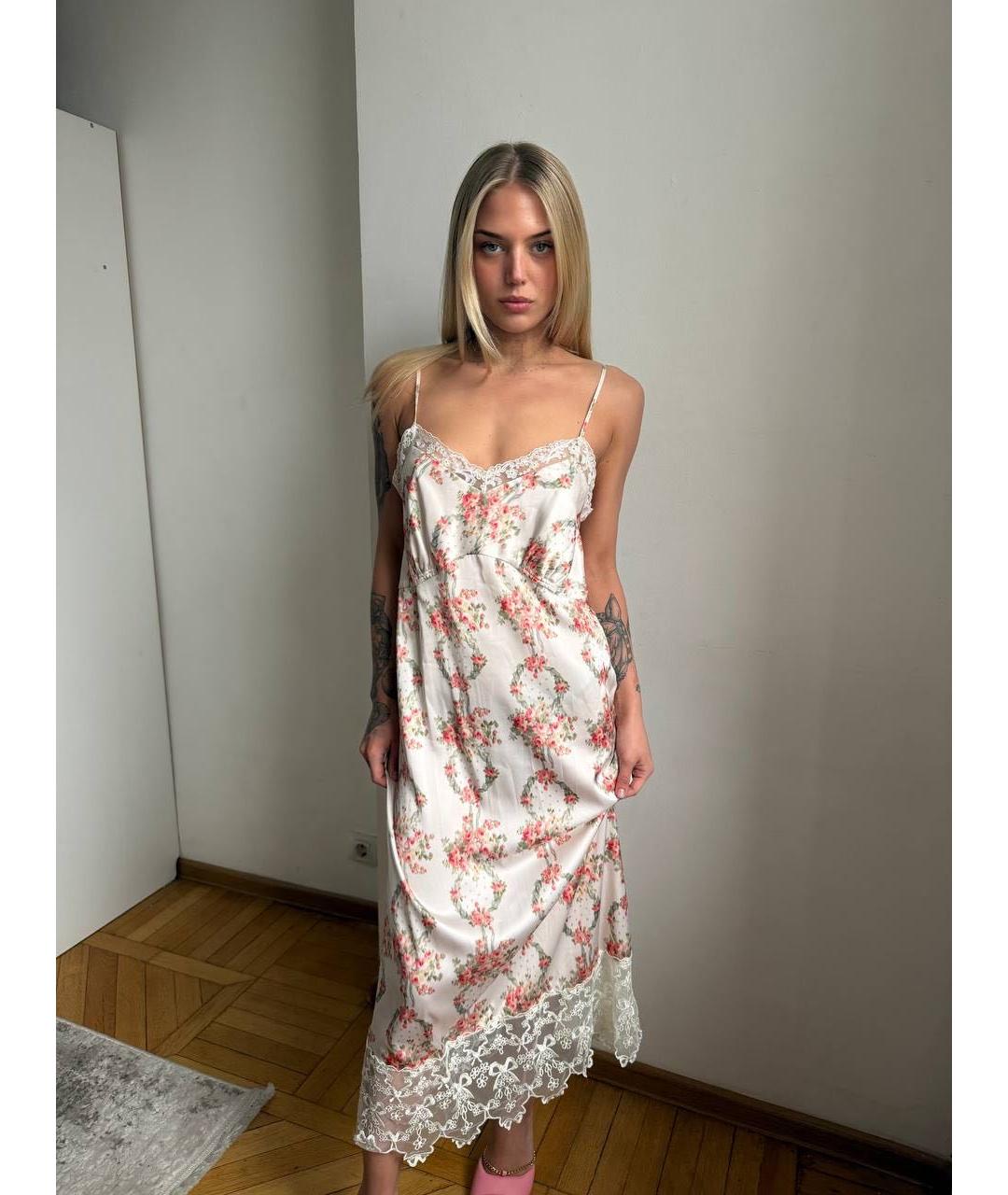 SIMONE ROCHA Бежевое полиэстеровое повседневное платье, фото 4
