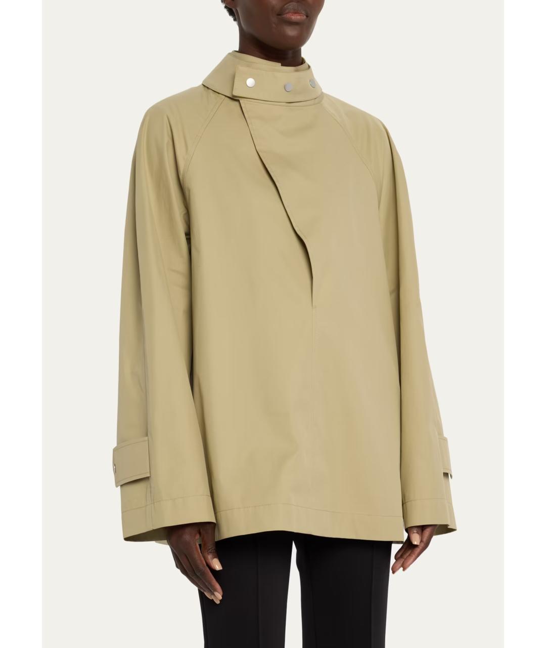 BURBERRY Бежевая хлопковая куртка, фото 2