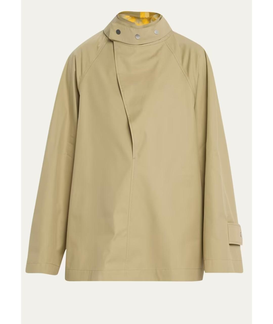 BURBERRY Бежевая хлопковая куртка, фото 7