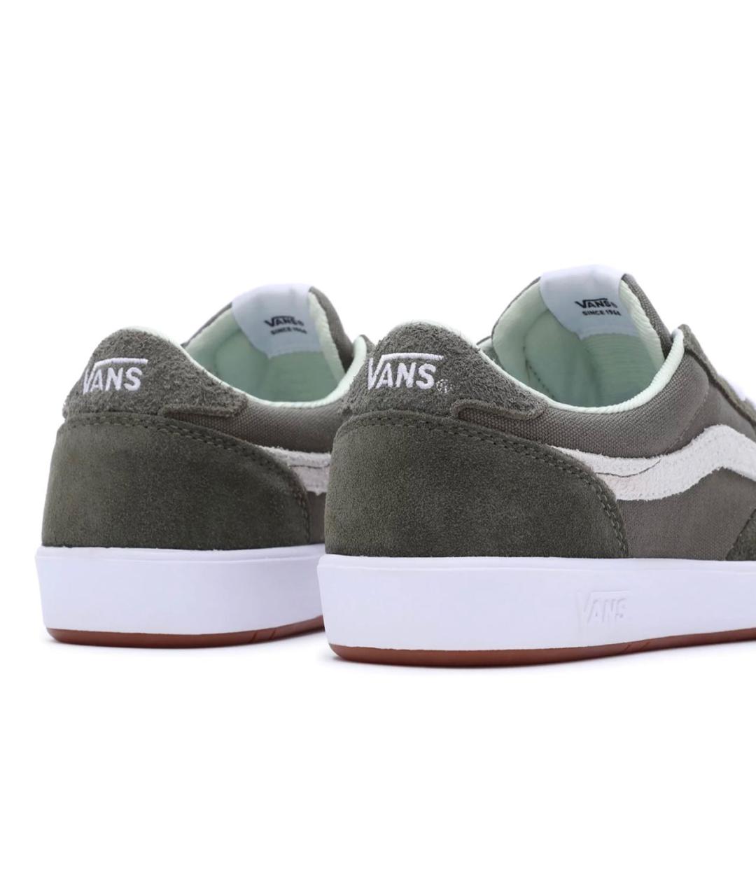 VANS Хаки замшевые низкие кроссовки / кеды, фото 6