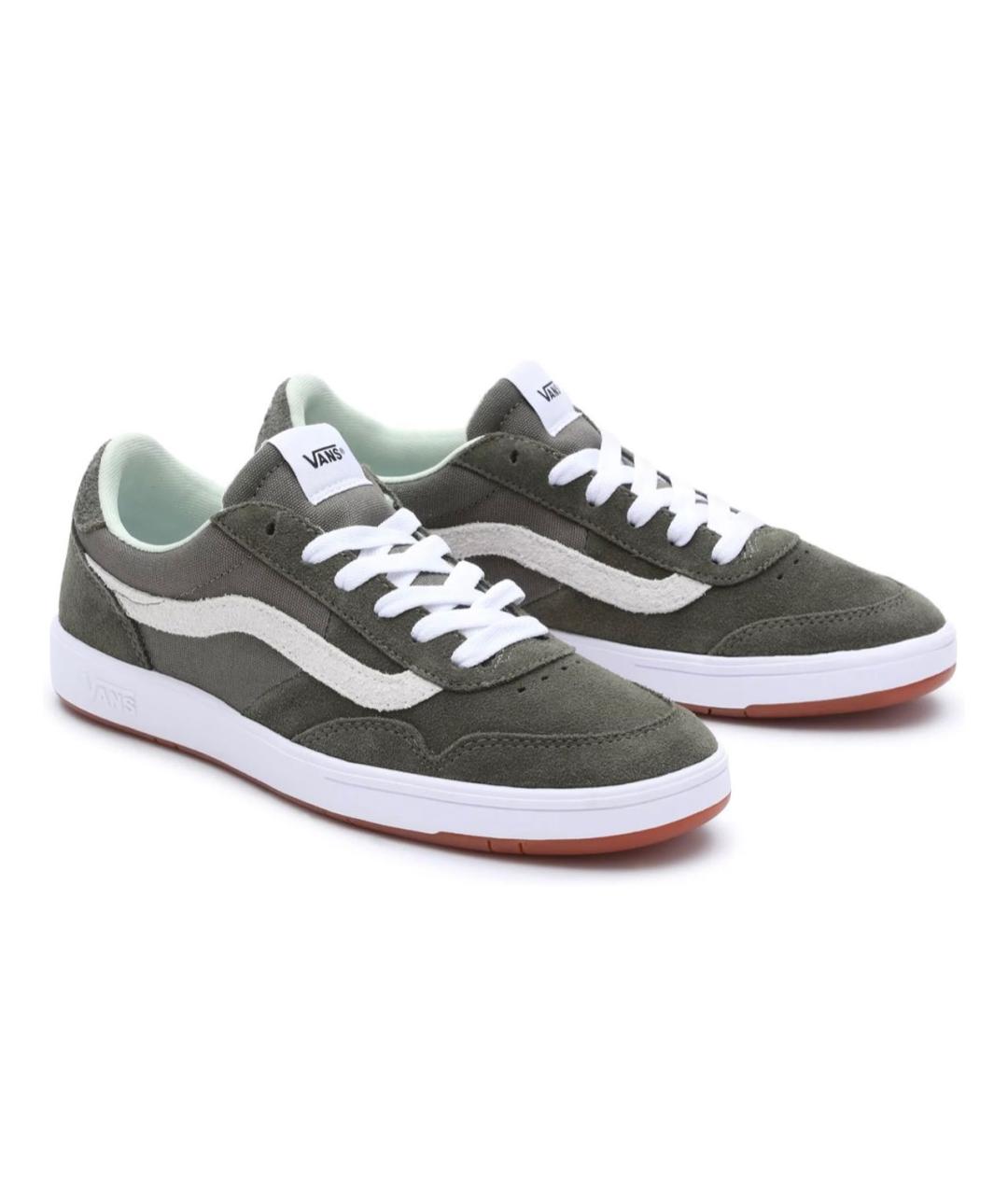 VANS Хаки замшевые низкие кроссовки / кеды, фото 3