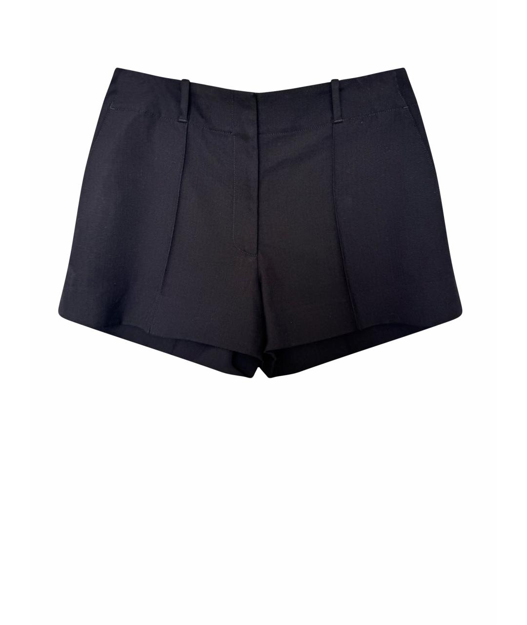 ACNE STUDIOS Черные шерстяные шорты, фото 1