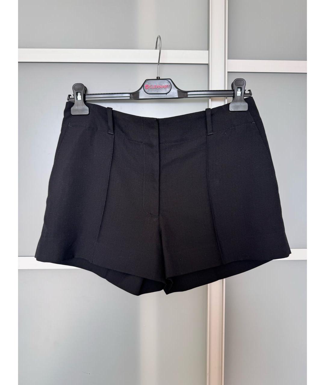 ACNE STUDIOS Черные шерстяные шорты, фото 5
