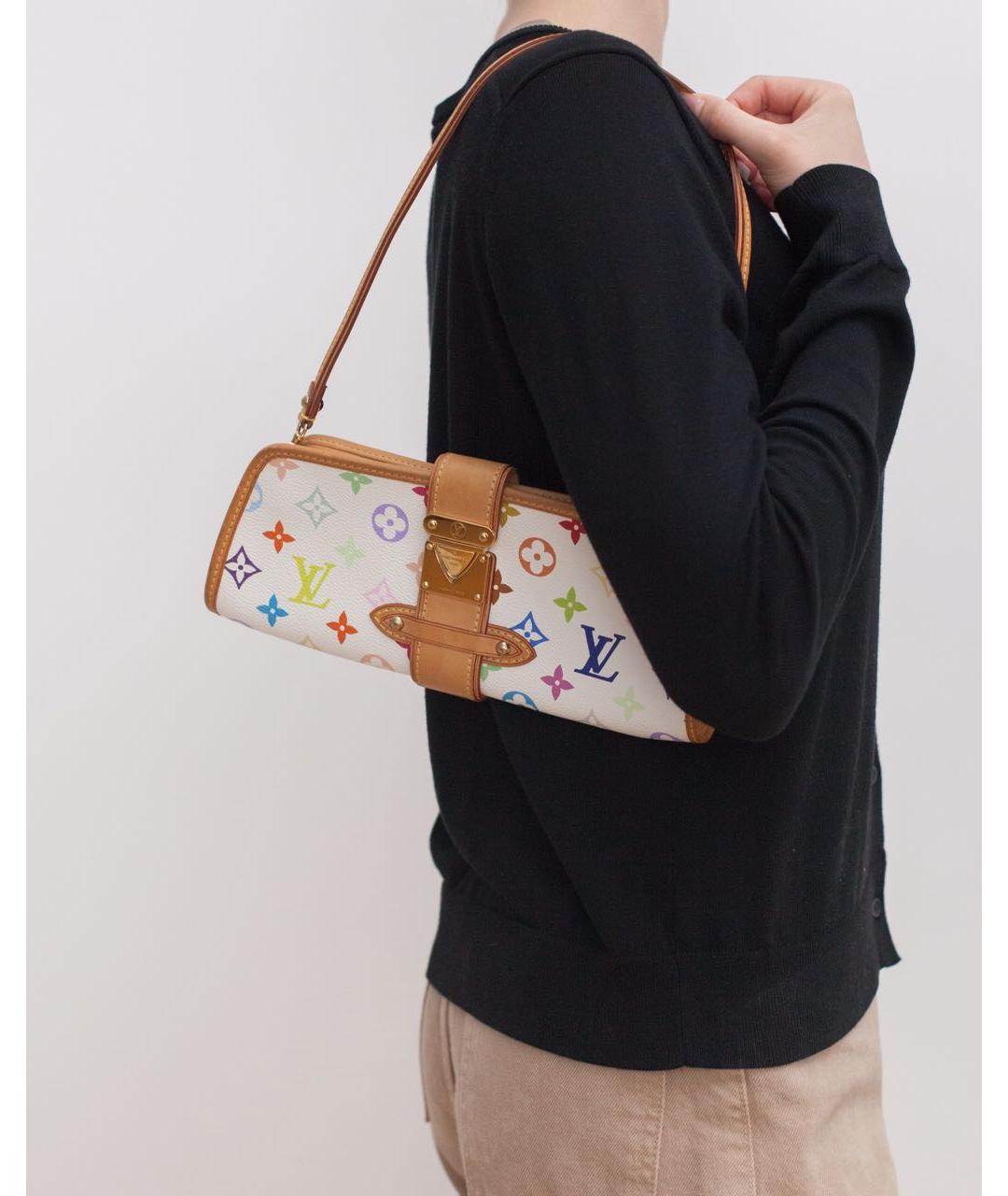 LOUIS VUITTON Мульти сумка с короткими ручками из канвы, фото 3