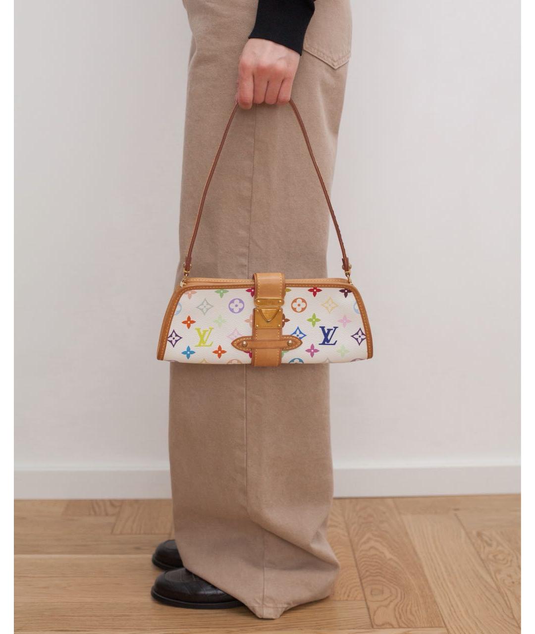 LOUIS VUITTON Мульти сумка с короткими ручками из канвы, фото 5