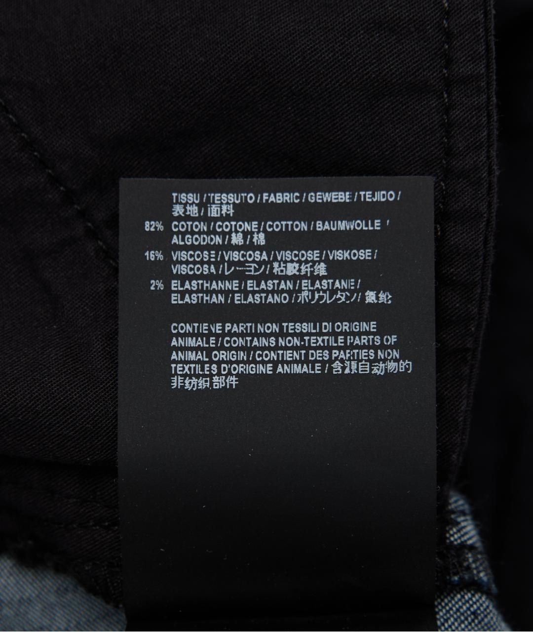 SAINT LAURENT Черные хлопковые прямые джинсы, фото 5