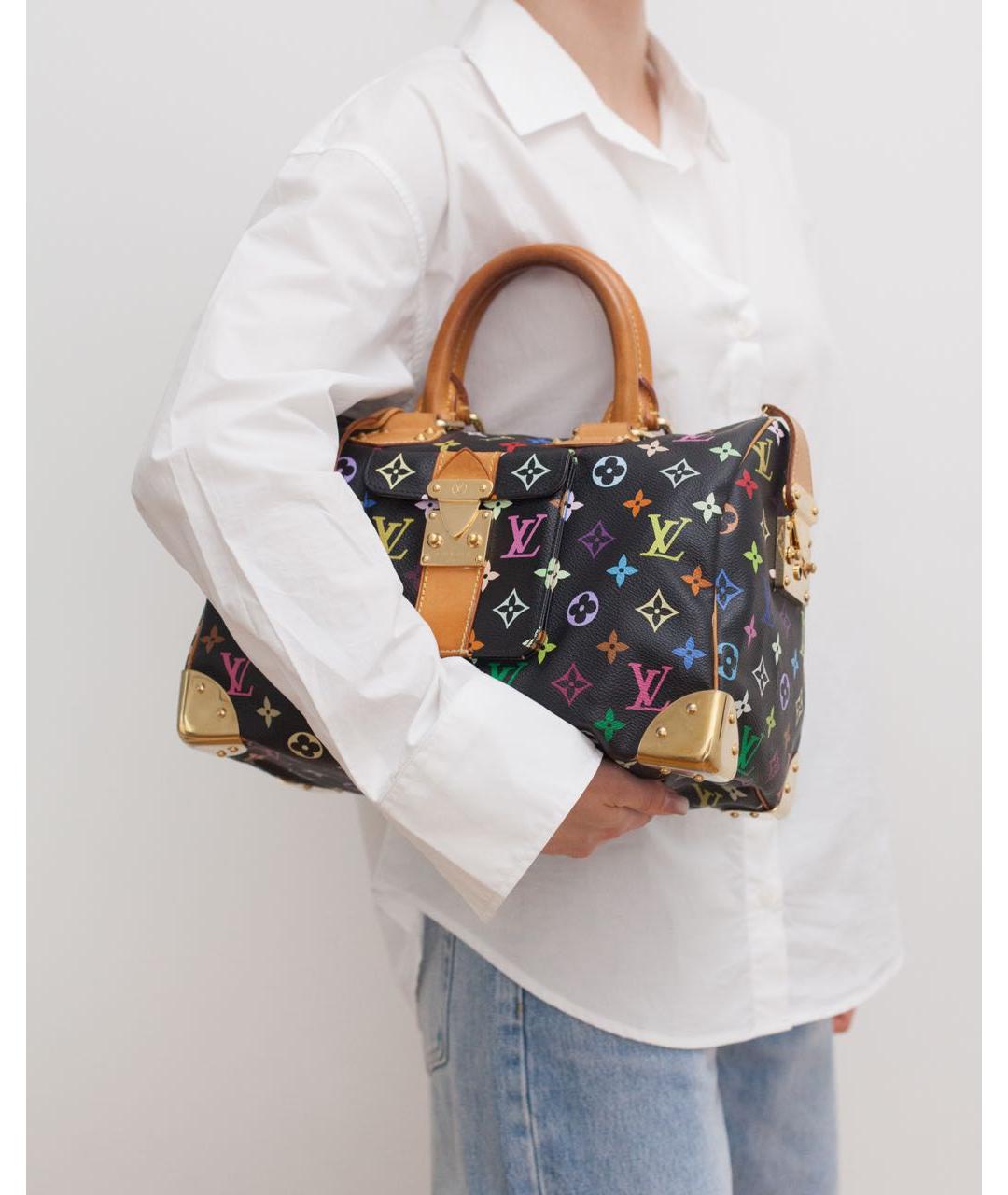 LOUIS VUITTON Мульти сумка с короткими ручками из канвы, фото 4