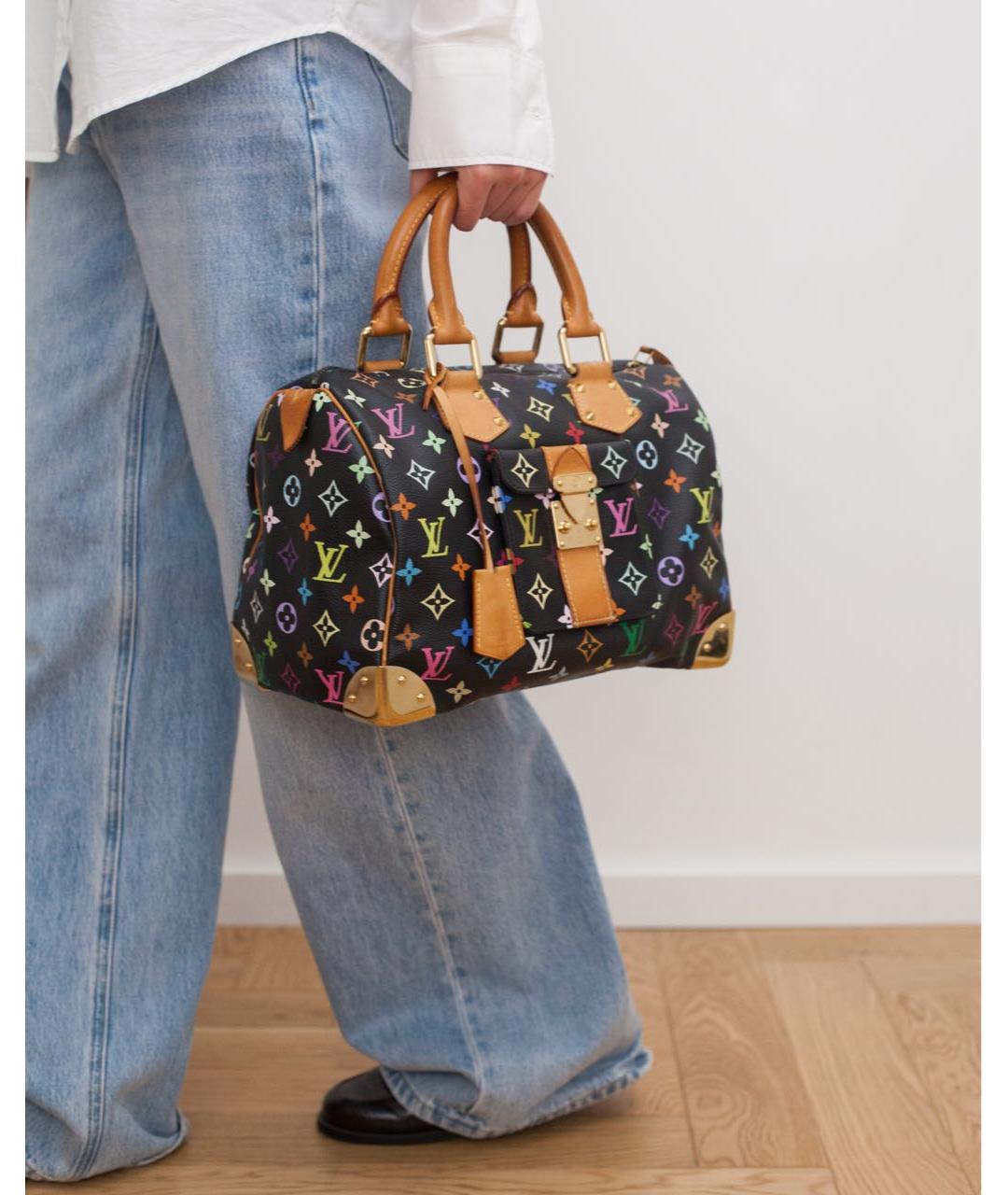LOUIS VUITTON Мульти сумка с короткими ручками из канвы, фото 3