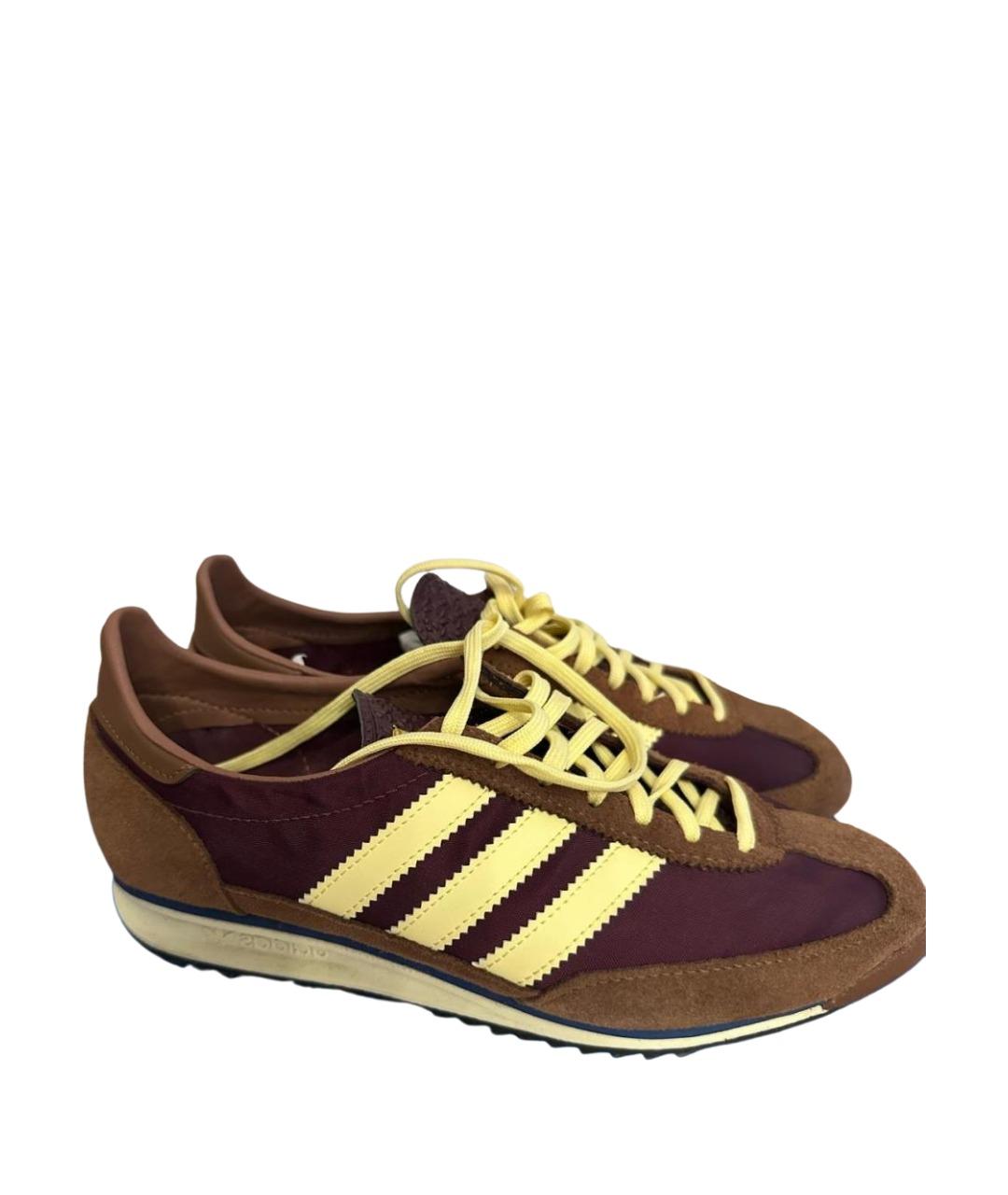 ADIDAS Бордовые кроссовки, фото 1