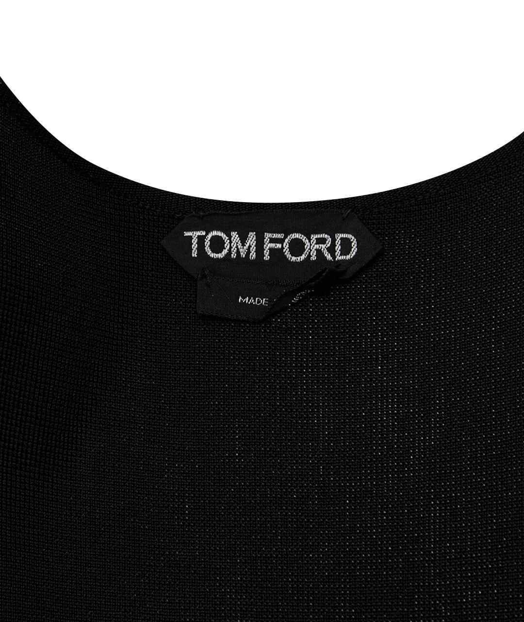 TOM FORD Золотой полиэстеровый костюм с юбками, фото 7