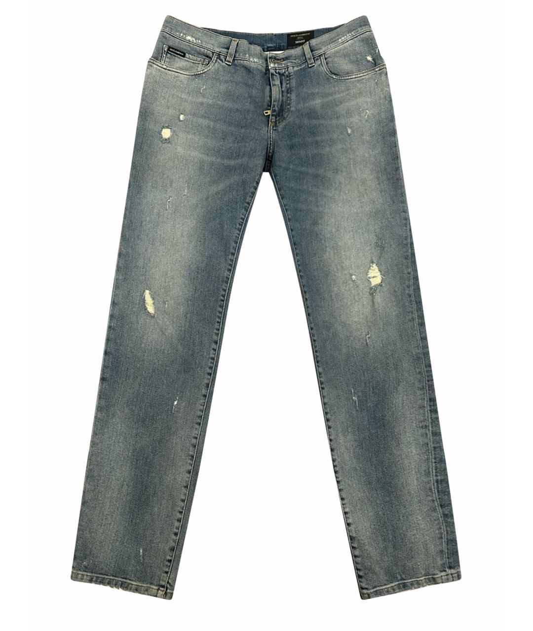 DOLCE&GABBANA Голубые джинсы, фото 1