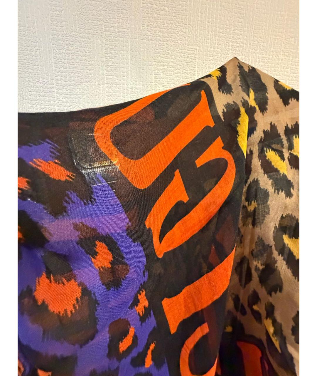 GUCCI Мульти шелковый платок, фото 5