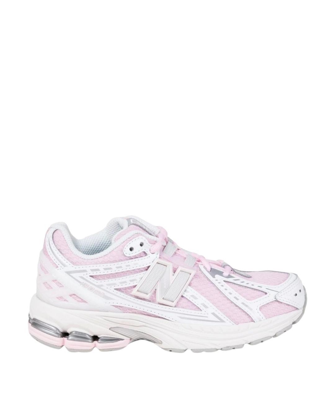 NEW BALANCE Розовые текстильные кроссовки, фото 1
