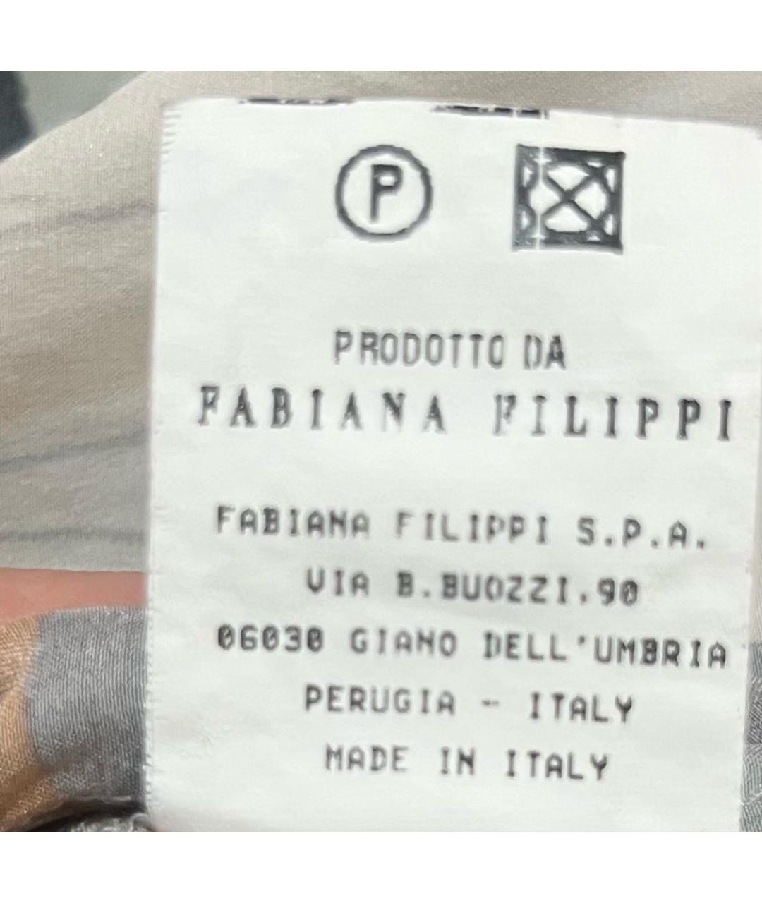 FABIANA FILIPPI Шелковая блузы, фото 6