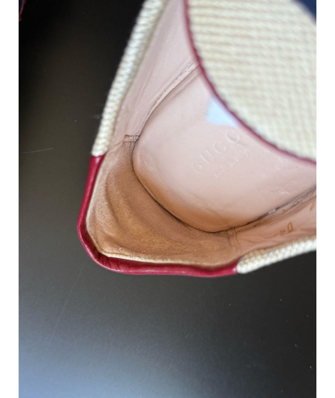 GUCCI Бежевые лоферы, фото 5